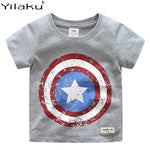 Captain America Printed T Shirt