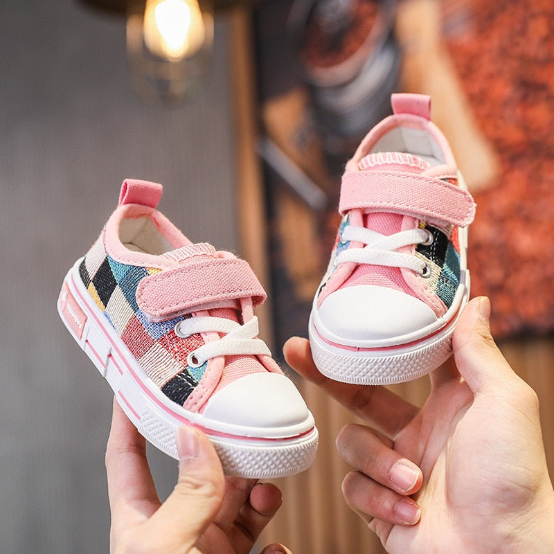 Girls floral fashion sneakers