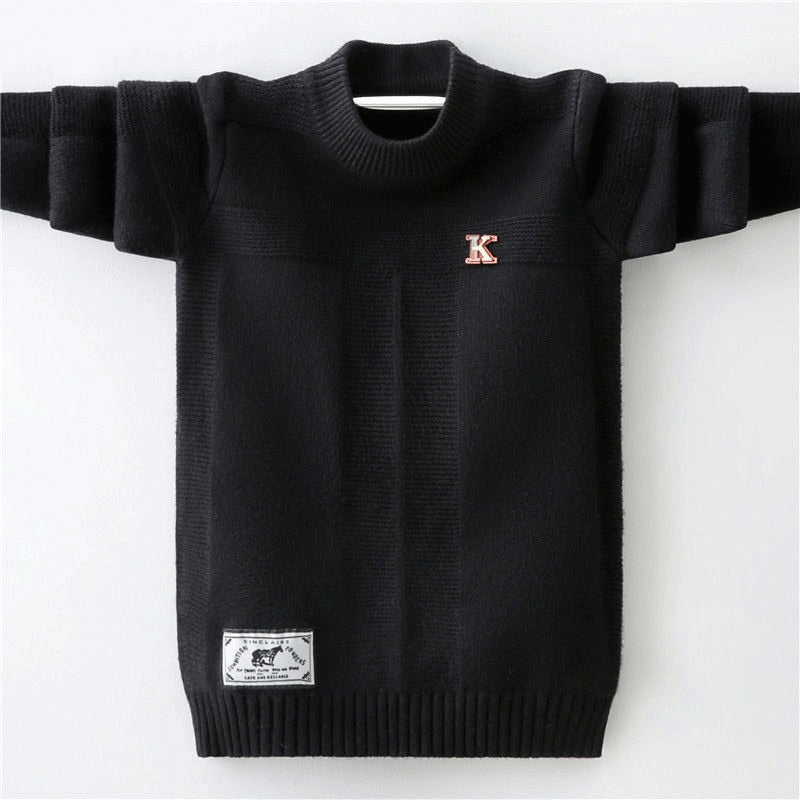 Letter Knitted Sweater