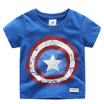 Captain America Printed T Shirt