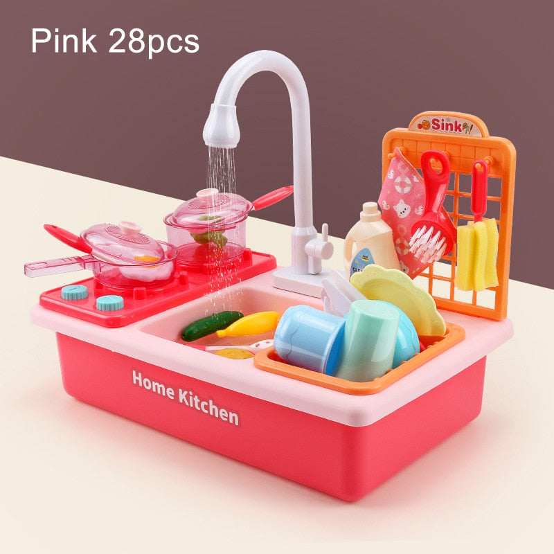 Kitchen Sink Toys With Play Cooking Stove