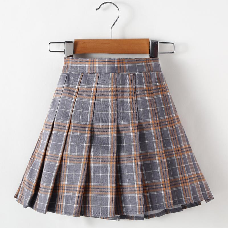 High Waist Pleated Skirt