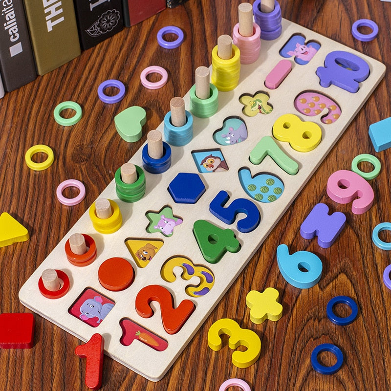 Montessori Educational Wooden Toys