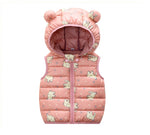 Vest Hooded Jacket Winter Autumn