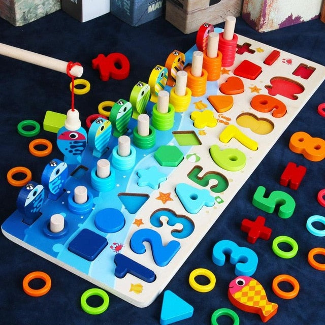 Montessori Educational Wooden Toys