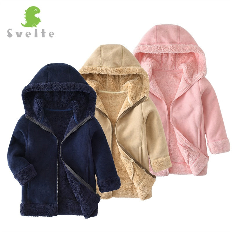 Thick Fur Fleece Windbreaker Jacket