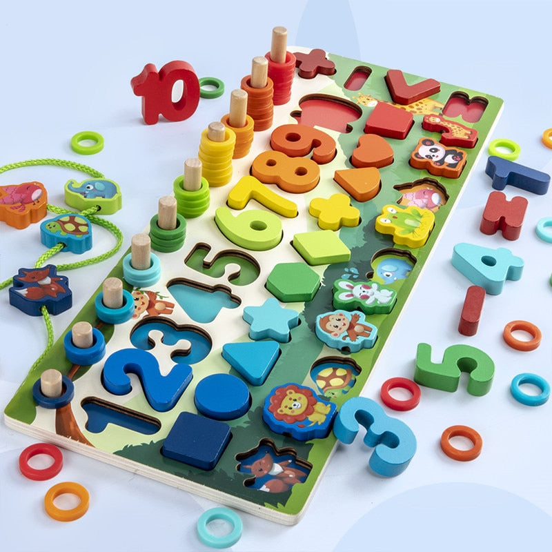 Montessori Educational Wooden Toys