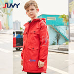 Breathable Long Waterproof Hooded Jacket