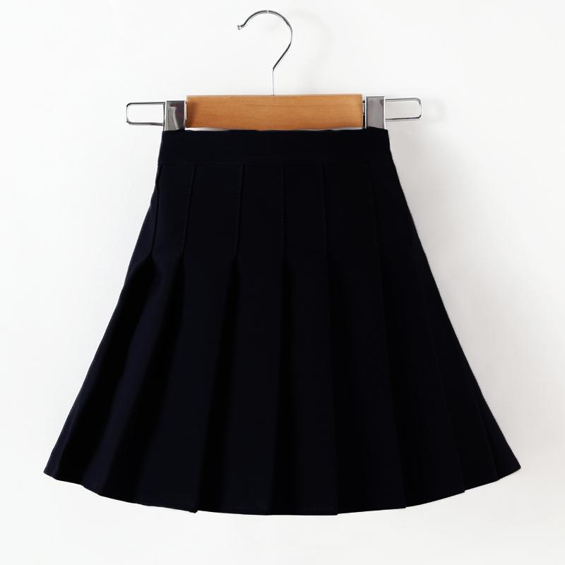 High Waist Pleated Skirt