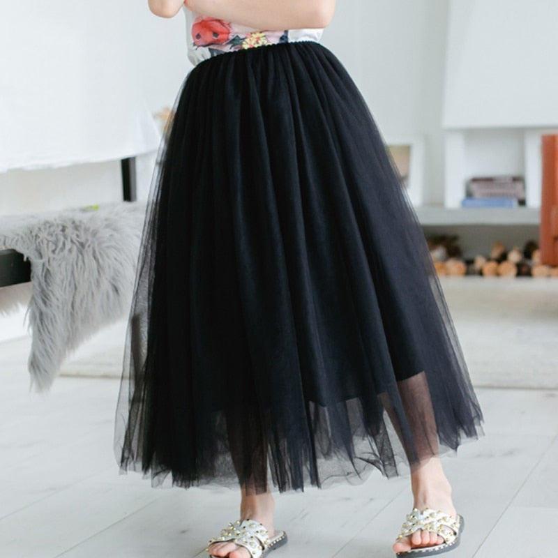 Long Fluffy Skirt