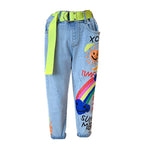 Rainbow Cartoon Jeans