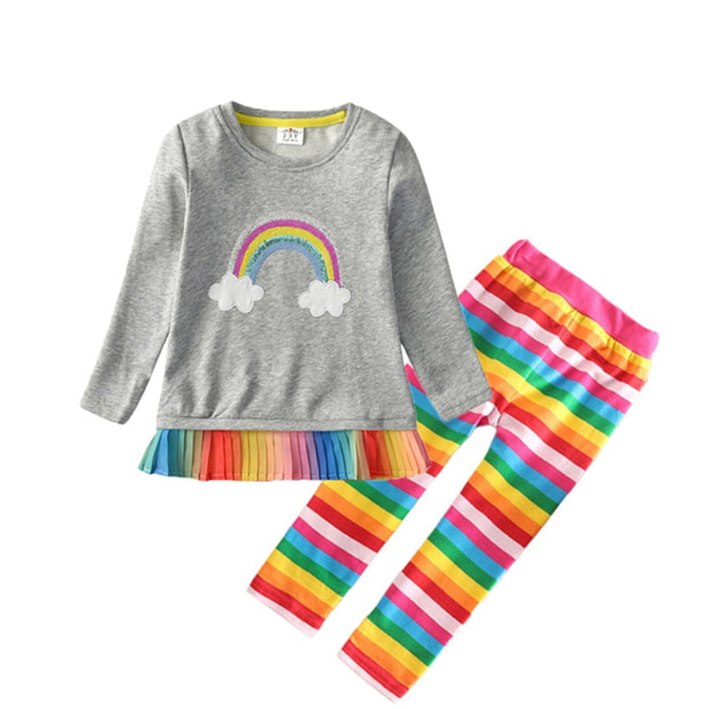 Girls Spring Autumn Clothing Set