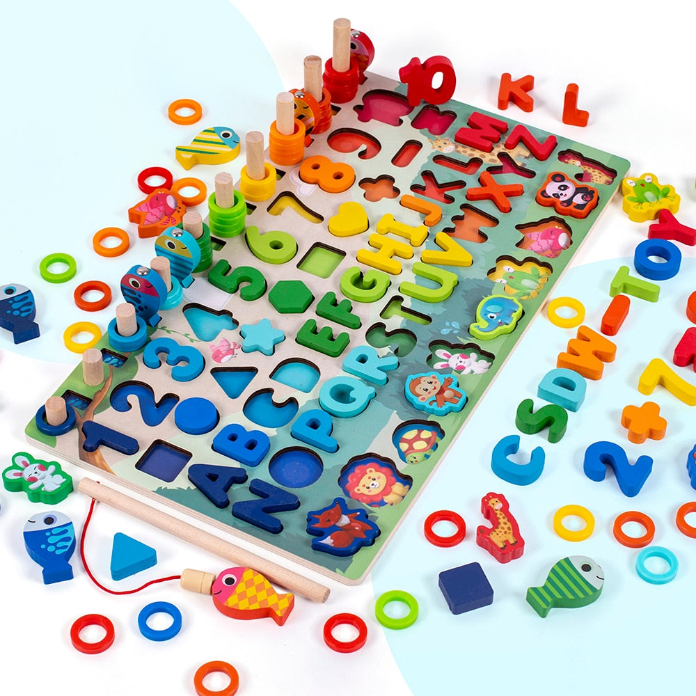 Montessori Educational Wooden Toys