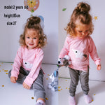 Cartoon Animal Clothing Set