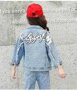 Letter Denim Jacket