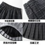 High Waist Pleated Skirt