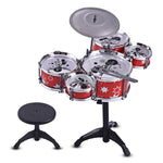 Jazz Drum Set with Small Stool