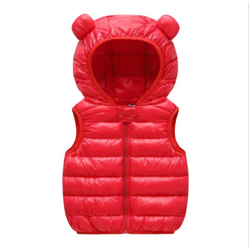 Vest Hooded Jacket Winter Autumn