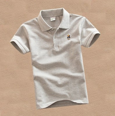 Solid Colour Polo Shirt