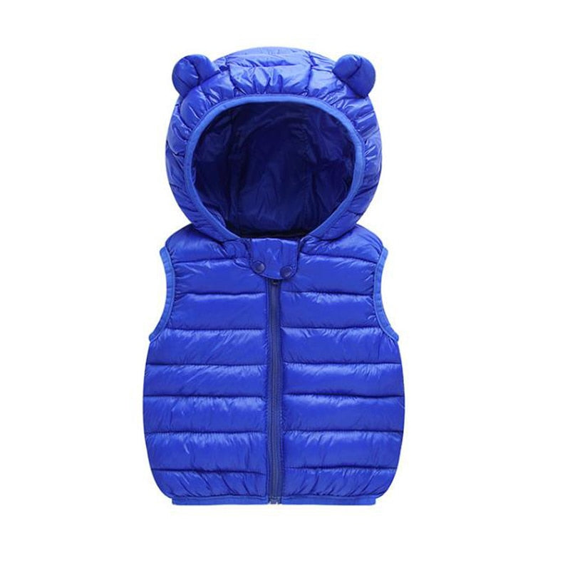 Vest Hooded Jacket Winter Autumn