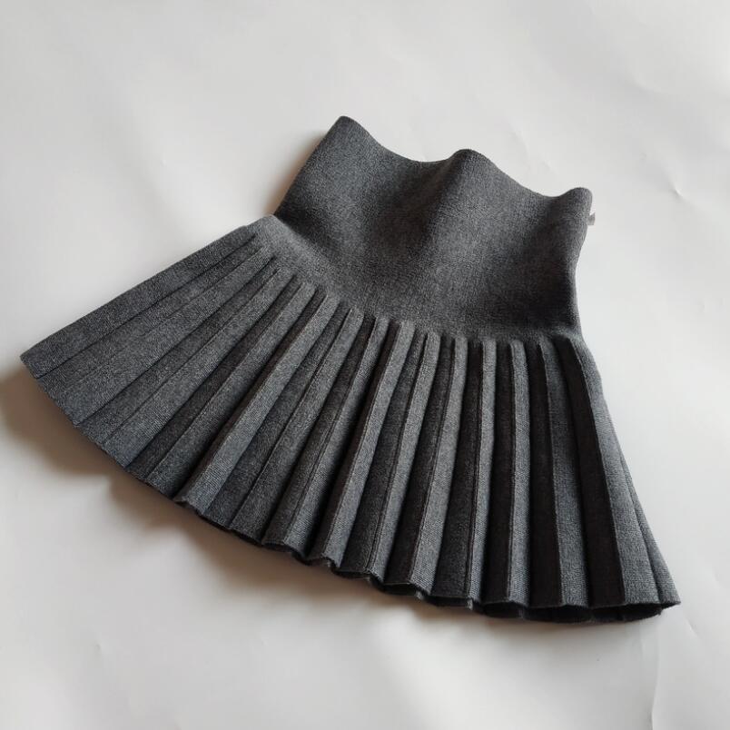 Casual Pleated Skirt