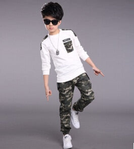 Camouflage Sports Clothing Set