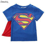 Superheroes T-Shirt with Cape