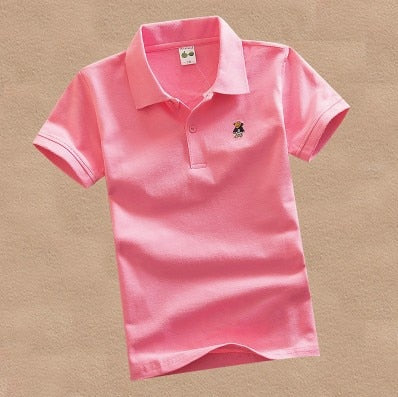 Solid Colour Polo Shirt