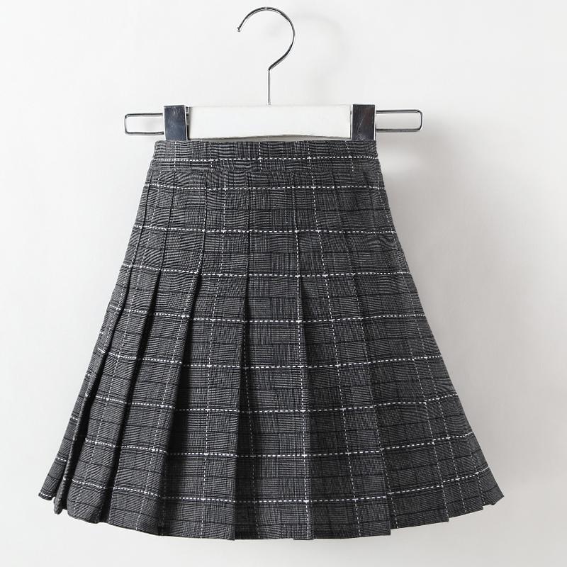 High Waist Pleated Skirt