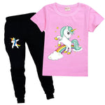 Unicorn Kids Cartoon Outfits Baby