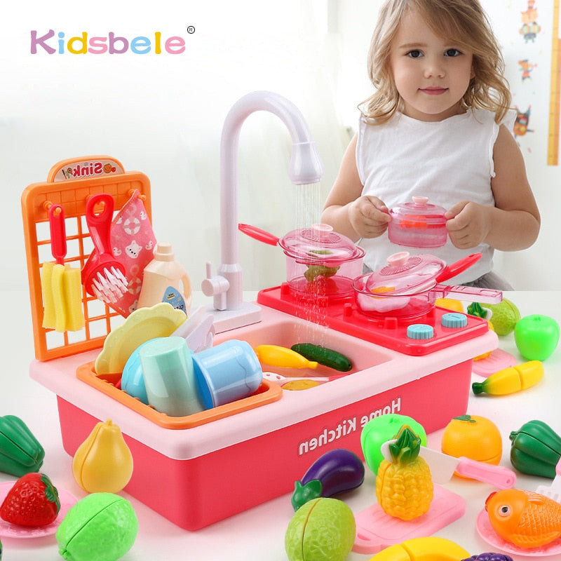 Kitchen Sink Toys With Play Cooking Stove