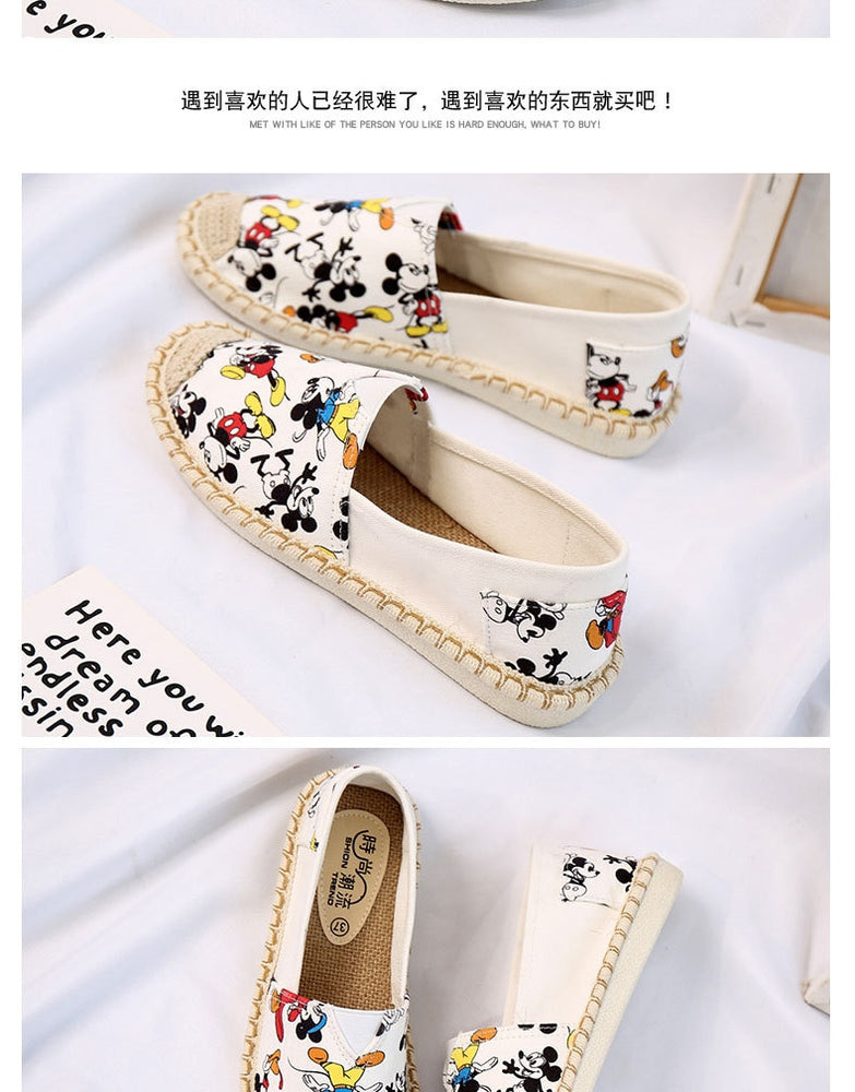 Disney Summer Canvas Shoes