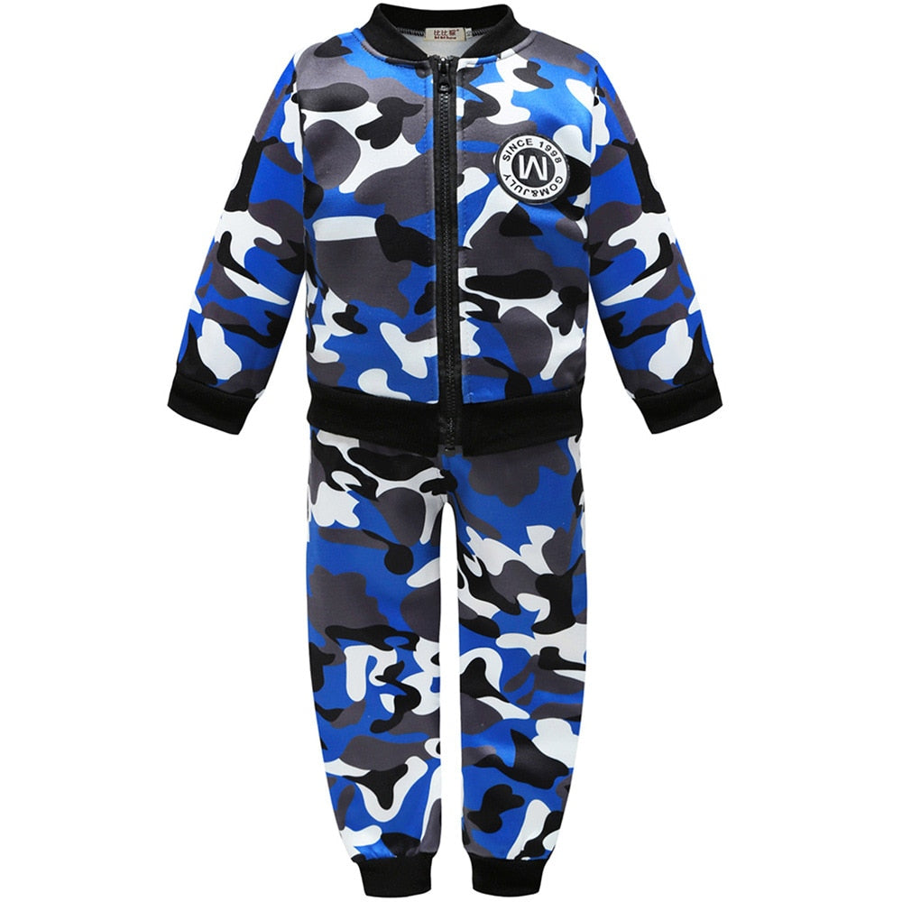 Camouflage Sports Clothing Set