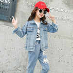 Letter Denim Jacket