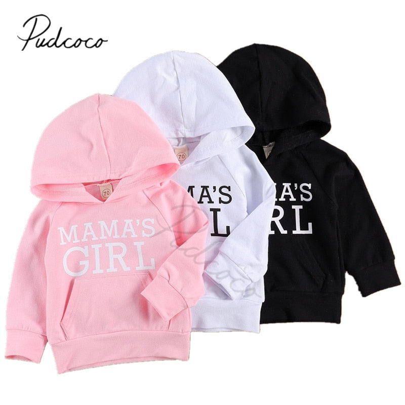 Long Sleeve Top Letter Printed Hoodie