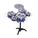 Jazz Drum Set with Small Stool