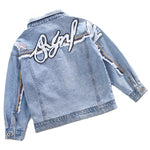 Letter Denim Jacket