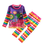 Rainbow Embroidery Clothing Set