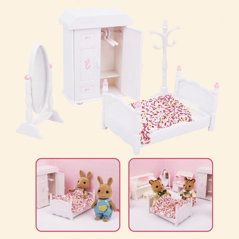 Miniature Furniture Toys Set