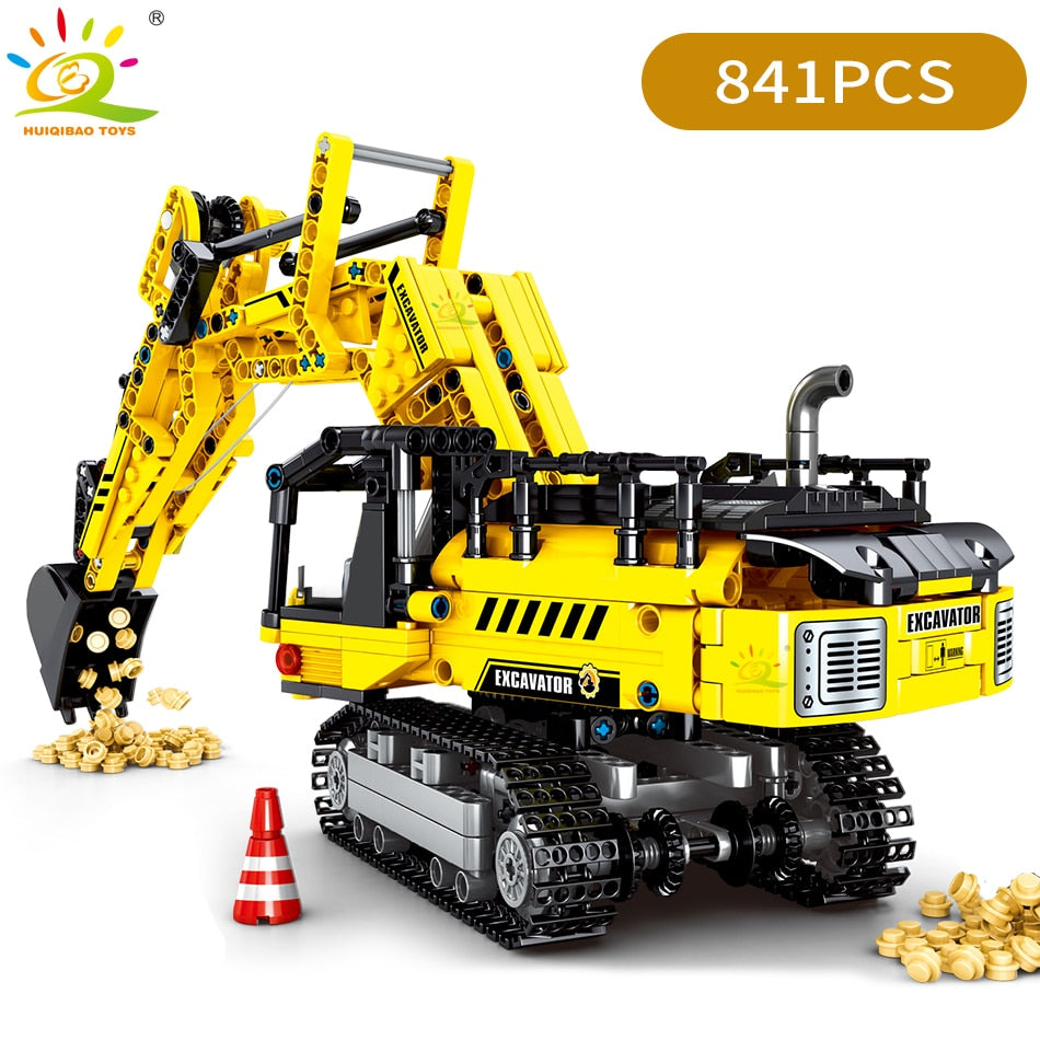 Excavator Bulldozer Toy Car