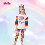 Rainbow Embroidery Clothing Set