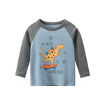 Cartoon Dinosaur Long Sleeve T Shirt