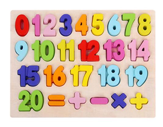 ABC Puzzle Digital Wooden Toys