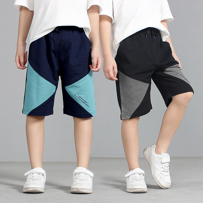 Solid Colour Cotton Shorts