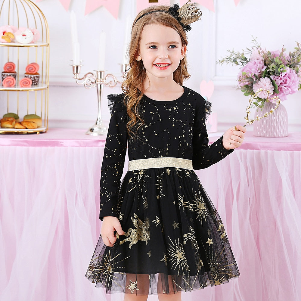 Heart Design Sequins Dress