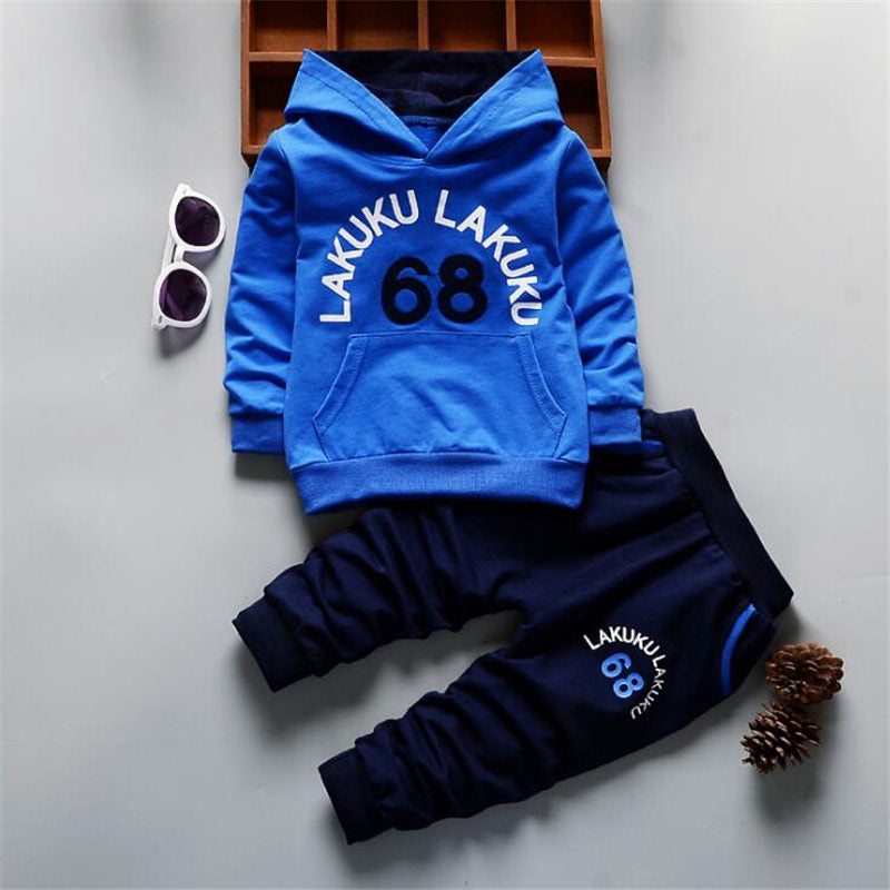 Letter Printed Clothing Set