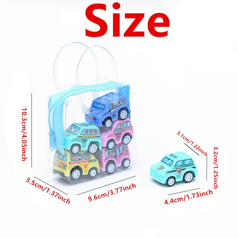 6pcs Car Model Toy