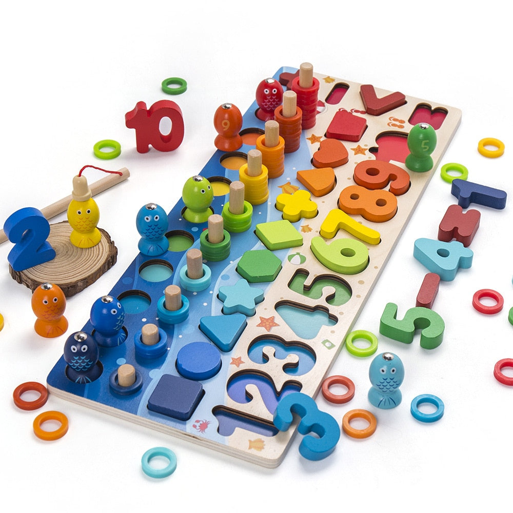 Montessori Educational Wooden Toys