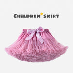 Solid Fluffy Tulle Tutu Skirt