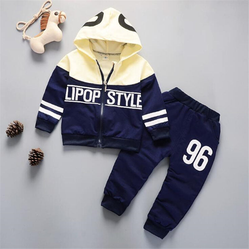 Letter Printed Clothing Set